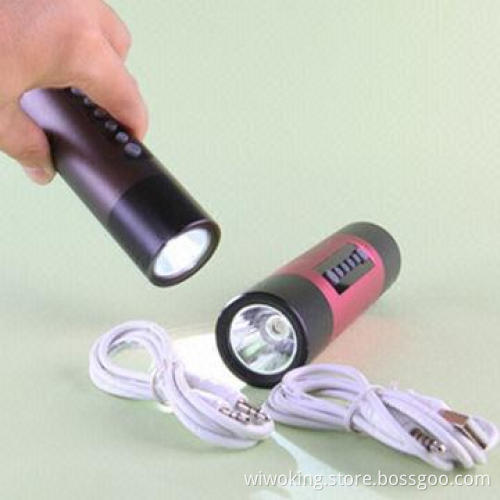 LED torch mobile and portable power bank, 2,800mAh, bike speaker, mobile power supply, multifunction